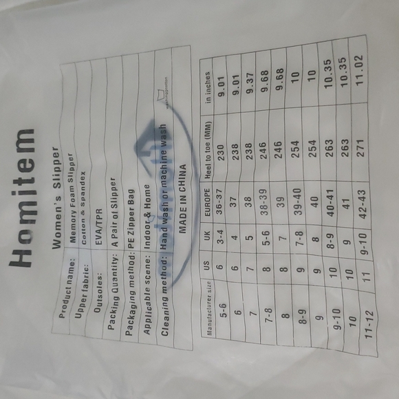 Warm memory foam knitted fur slippers - Picture 7 of 7